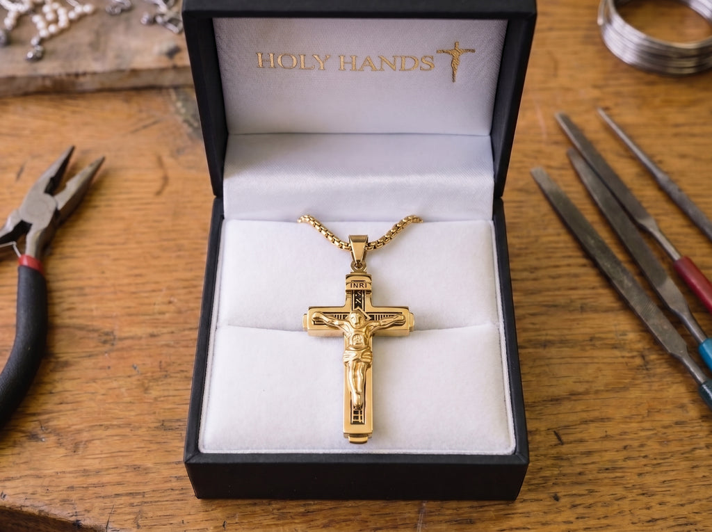 The Titanium Crucifix — Father Gabriel's Final Collection