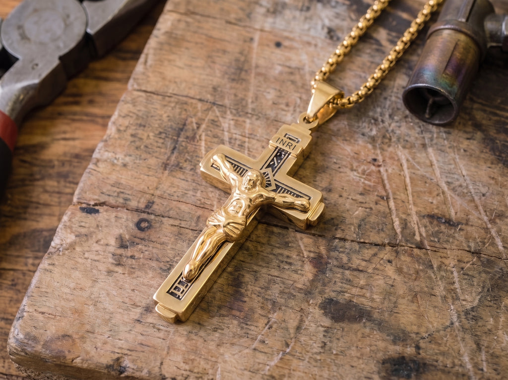 The Titanium Crucifix — Father Gabriel's Final Collection