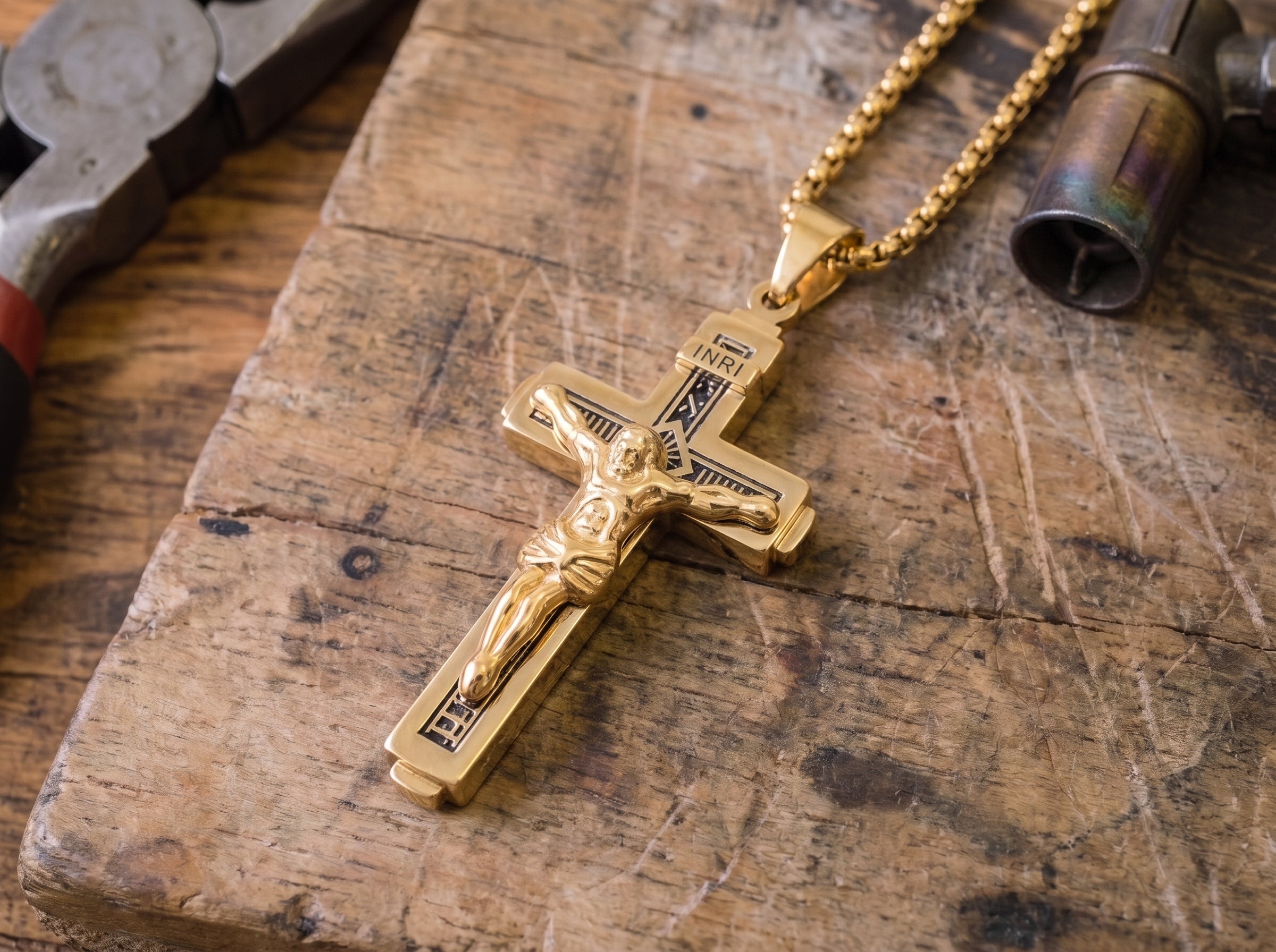 The Titanium Crucifix — Father Gabriel's Final Collection