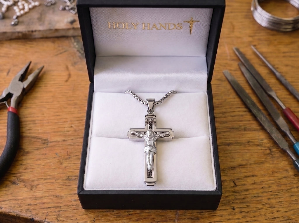 The Titanium Crucifix — Father Gabriel's Final Collection