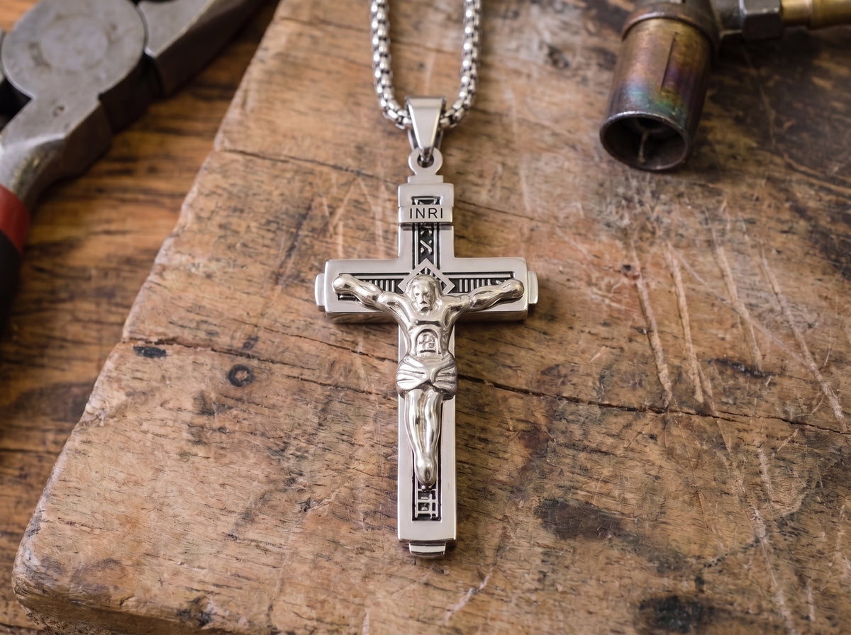 The Titanium Crucifix — Father Gabriel's Final Collection
