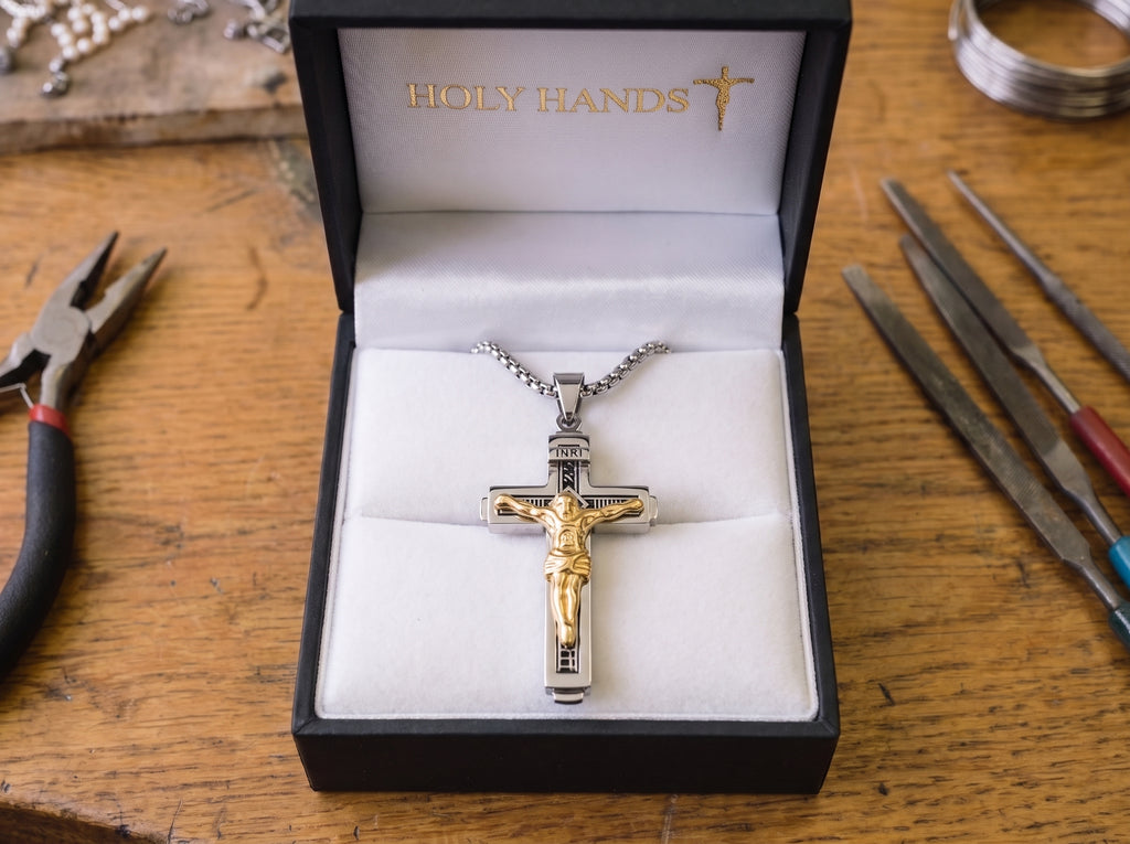 The Titanium Crucifix — Father Gabriel's Final Collection