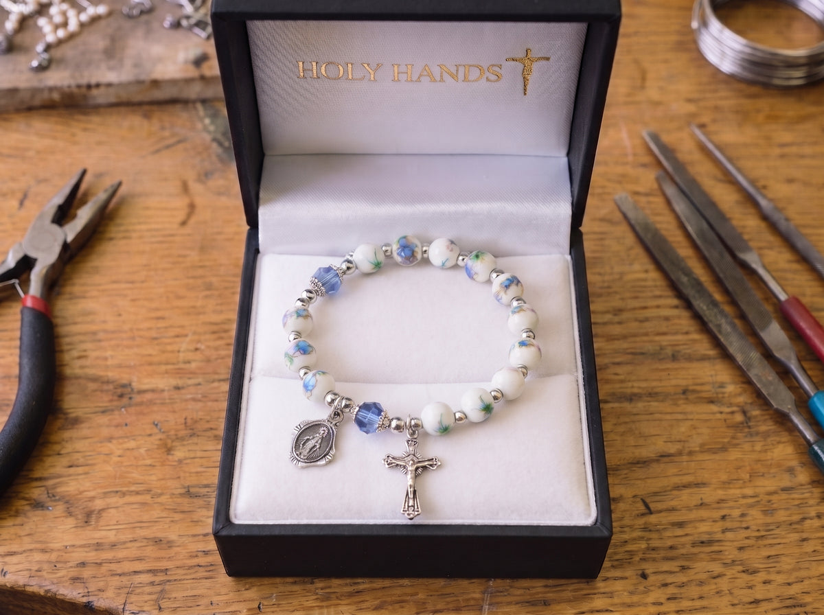 The Floral Faith Bracelet — Father Gabriel's Final Collection