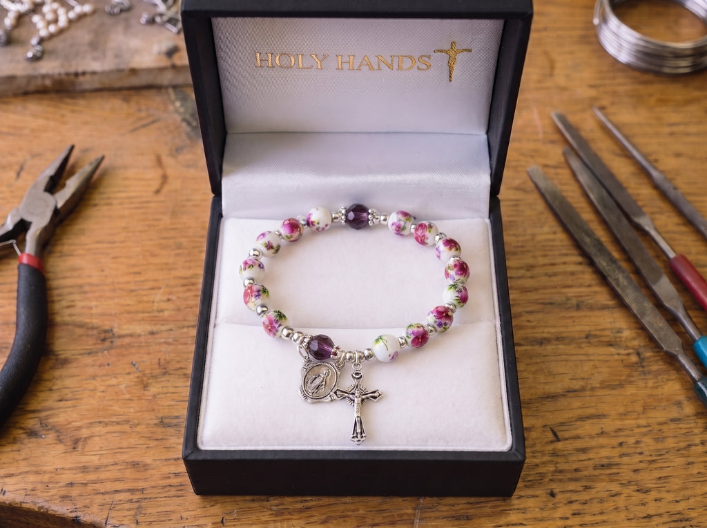 The Floral Faith Bracelet — Father Gabriel's Final Collection