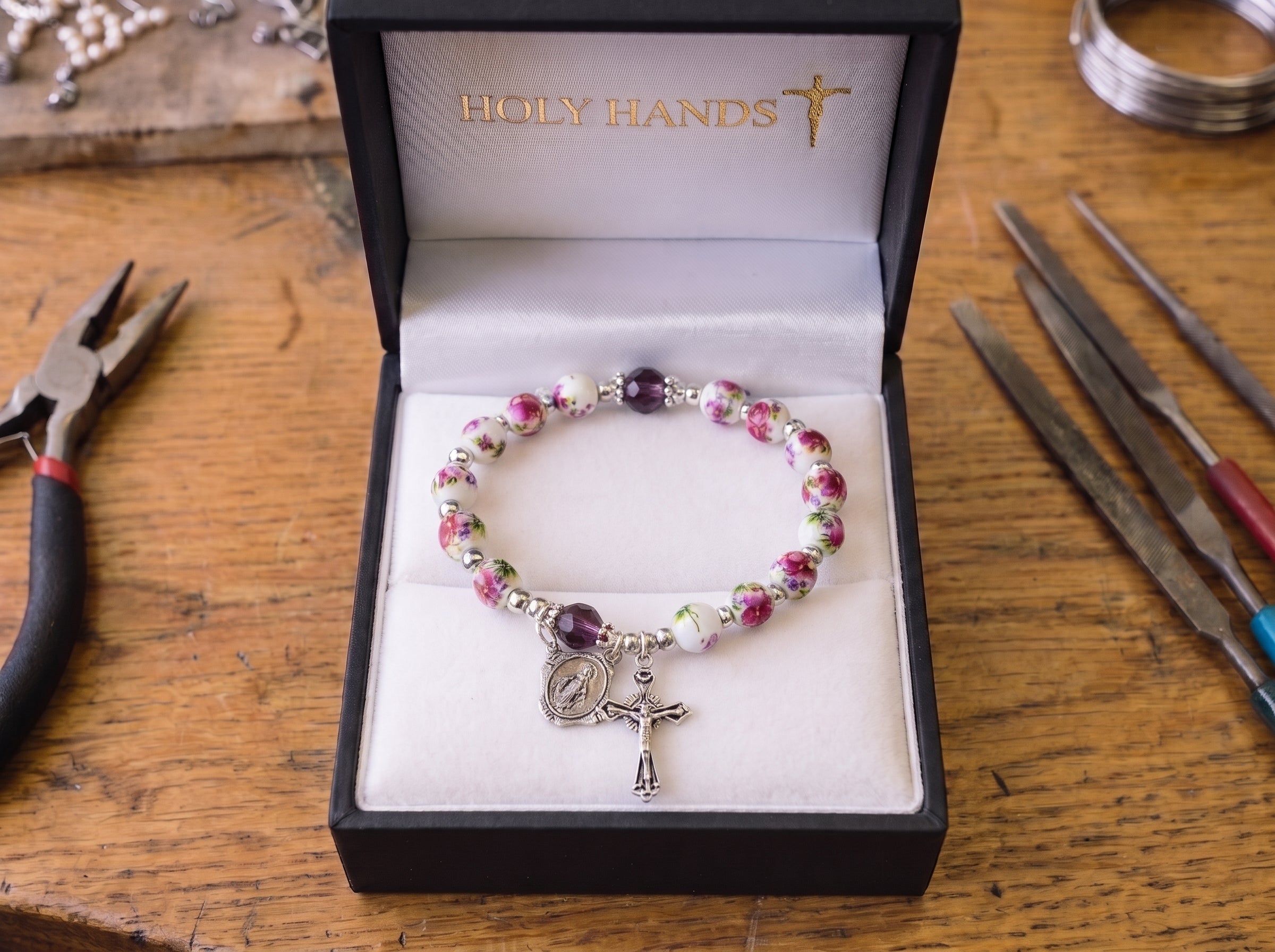 The Floral Faith Bracelet — Father Gabriel's Final Collection