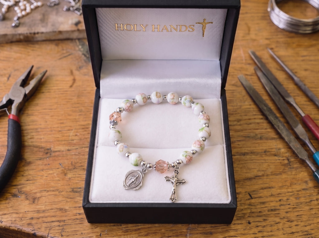 The Floral Faith Bracelet — Father Gabriel's Final Collection