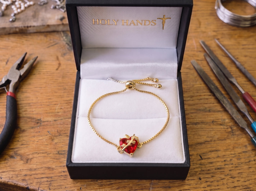 The Sacred Heart Bracelet — Father Gabriel's Final Collection