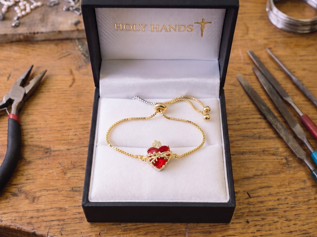 The Sacred Heart Bracelet — Father Gabriel's Final Collection