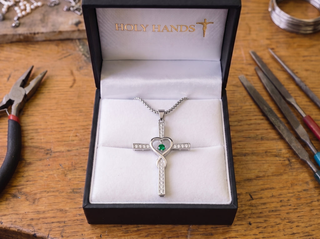 The Birthstone Cross — Father Gabriel's Final Collection
