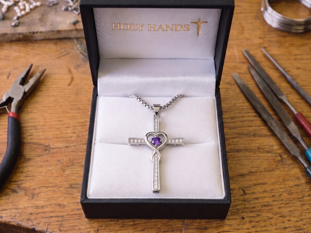 The Birthstone Cross — Father Gabriel's Final Collection