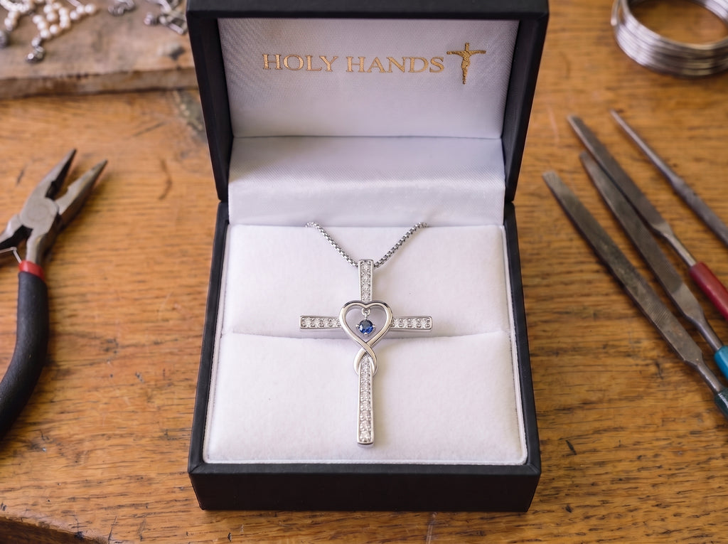 The Birthstone Cross — Father Gabriel's Final Collection
