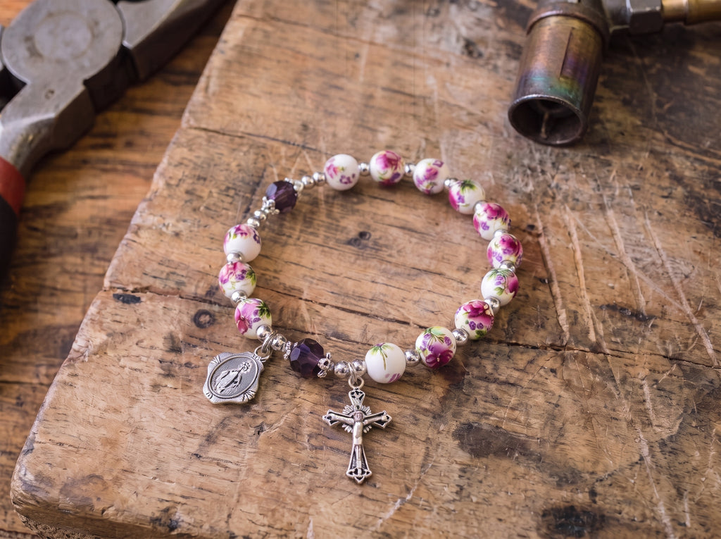 The Floral Faith Bracelet — Father Gabriel's Final Collection