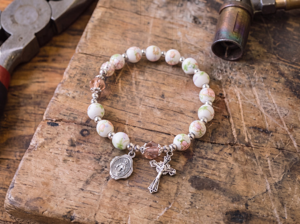 The Floral Faith Bracelet — Father Gabriel's Final Collection