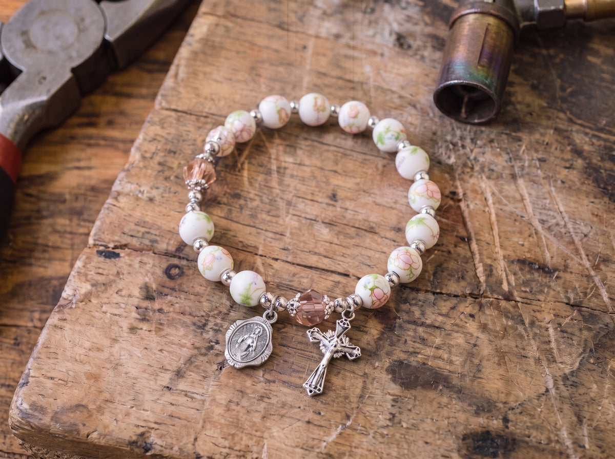 The Floral Faith Bracelet — Father Gabriel's Final Collection