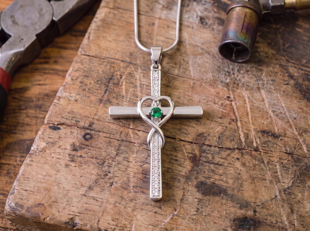 The Birthstone Cross — Father Gabriel's Final Collection