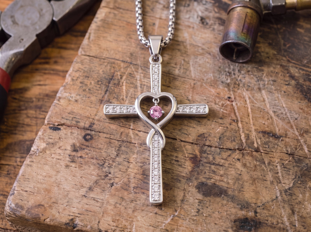 The Birthstone Cross — Father Gabriel's Final Collection