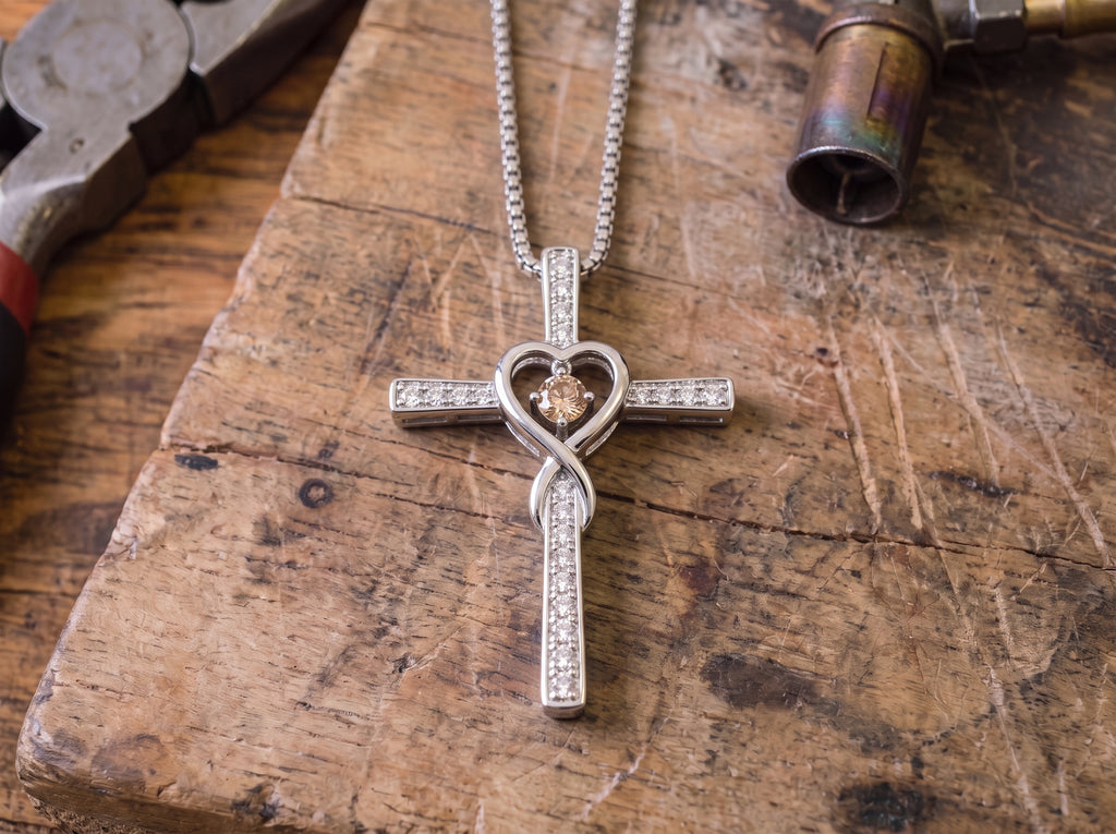 The Birthstone Cross — Father Gabriel's Final Collection