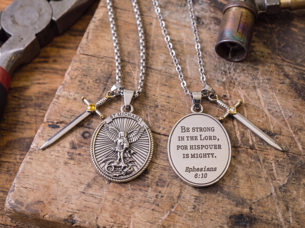 The St. Michael Necklace — Father Gabriel's Final Collection