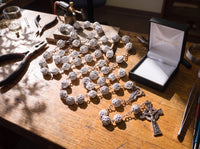 The White Rose Rosary — Father Gabriel's Final Collection